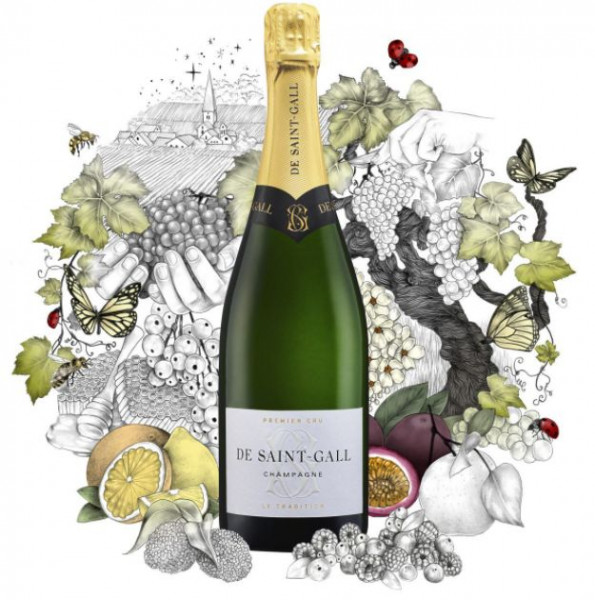 CHAMPAGNE DE SAINT-GALL Magnum LE TRADITION...