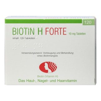 BIOTIN H forte 10 mg Tabletten 120 St *