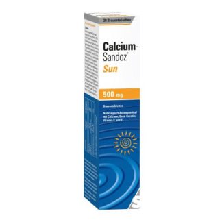 CALCIUM SANDOZ Sun Brausetabletten 20 St