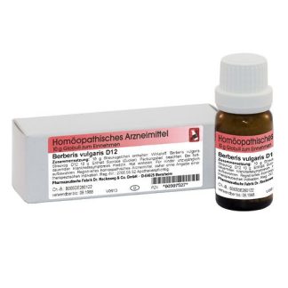 BERBERIS VULGARIS D 12 Globuli 10 g *