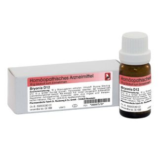 BRYONIA D 12 Globuli 10 g *