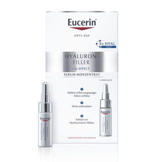 EUCERIN Anti-Age Hyaluron-Filler Serum-Konz. Amp. 6X5 ml