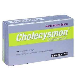 CHOLECYSMON Silberperlen 100 St