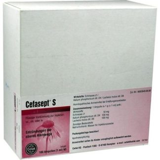 CEFASEPT S Injektionslösung 100 St *