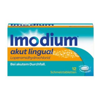 IMODIUM® akut lingual - bei akutem Durchfall 12 St *