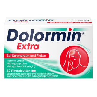 Dolormin® Extra bei Schmerzen und Fieber 50 St *