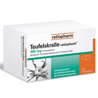 TEUFELSKRALLE-ratiopharm - bei Gelenkschmerz 100 St *