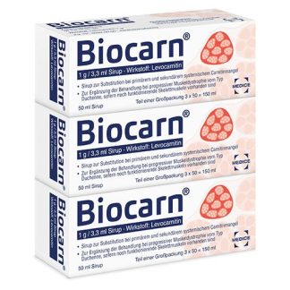 BIOCARN Sirup 3X50 ml *