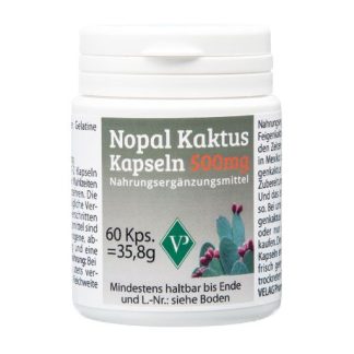 NOPAL Kaktus 500 mg Kapseln 60 St