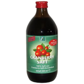 CRANBERRY SAFT 100% Frucht 500 ml