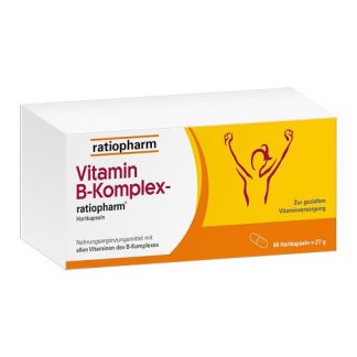 VITAMIN B-KOMPLEX-ratiopharm - mit 8 B-Vitaminen 60 St