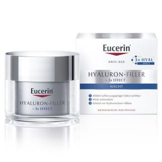 EUCERIN Anti-Age Hyaluron-Filler Nacht Tiegel 50 ml