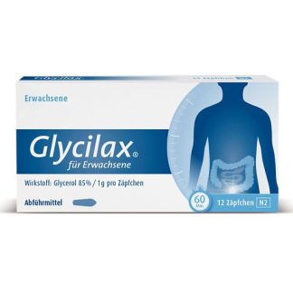 GLYCILAX Suppositorien für Erwachsene 12 St *