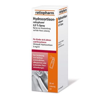 HYDROCORTISON-ratiopharm 0,5% Spray 30 ml *