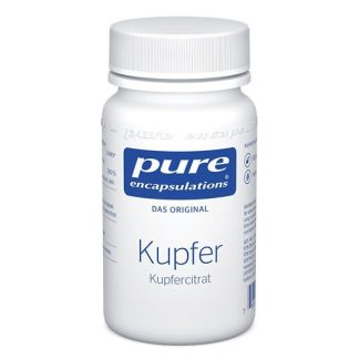 PURE ENCAPSULATIONS Kupfer Kupfercitrat Kapseln 60 St
