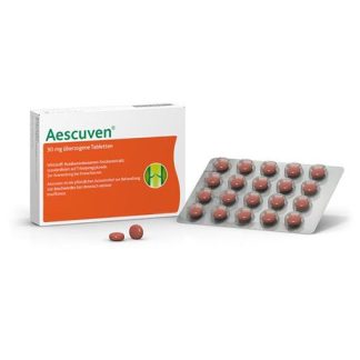 AESCUVEN Rosskastanie bei Venenleiden überzogene Tabletten 100 St *