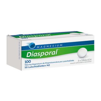 MAGNESIUM DIASPORAL 100 Lutschtabletten 50 St *