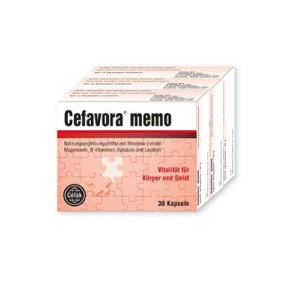 CEFAVORA memo Weichgelatinekapseln 90 St