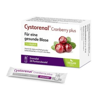 CYSTORENAL Cranberry plus 20 St