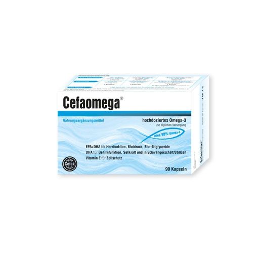 CEFAOMEGA Kapseln 90 St