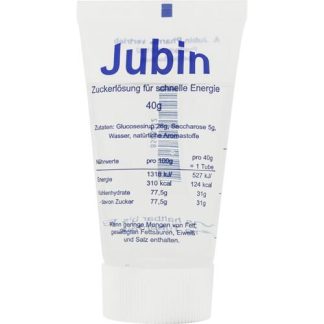 JUBIN Zuckerlösung schnelle Energie 40 g