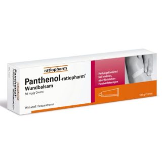 PANTHENOL-ratiopharm - Wundsalbe für die Haut 100 g *