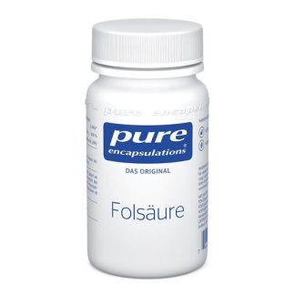 PURE ENCAPSULATIONS Folsäure Kapseln 60 St