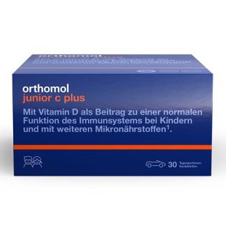 ORTHOMOL Junior C plus Kautabl. Waldfrucht 30 St