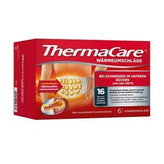 THERMACARE Rückenumschläge S-XL z. Schmerzlind.  6 St