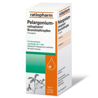 PELARGONIUM-RATIOPHARM Bronchialtropfen 100 ml *