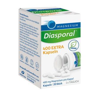 MAGNESIUM DIASPORAL 400 Extra Kapseln 20 St