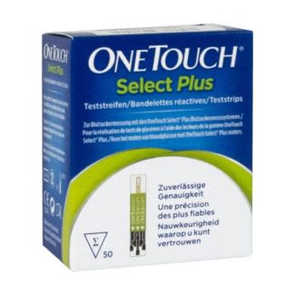 ONE TOUCH Select Plus Blutzucker Teststreifen 50 St