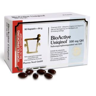 BIO ACTIVE Uniqinol 100 mg QH Pharma Nord Kapseln 90 St
