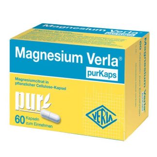 MAGNESIUM VERLA purKaps 60 St