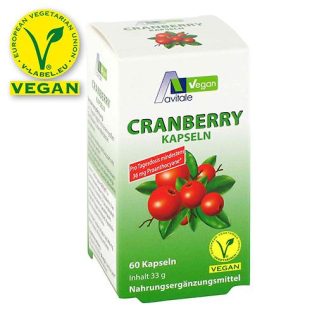 CRANBERRY VEGAN Kapseln 400 mg 60 St