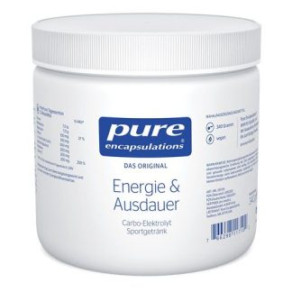 PURE ENCAPSULATIONS Energie & Ausdauer Pulver 340 g