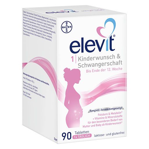 ELEVIT 1 Kinderwunsch & Schwangerschaft Tabletten 90 St