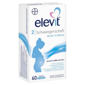 ELEVIT 2 Schwangerschaft Weichkapseln 60 St