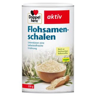 DOPPELHERZ Flohsamenschalen Pulver 250 g