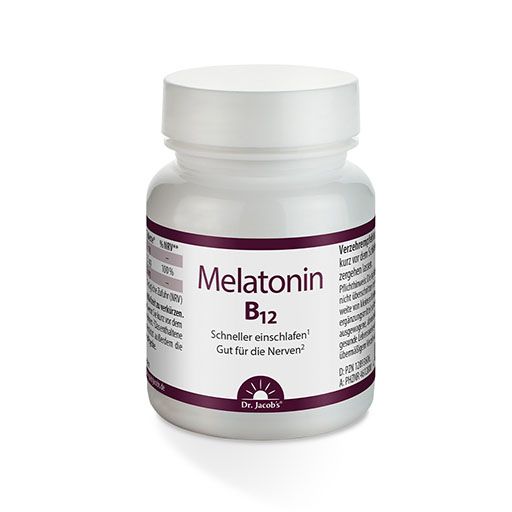 MELATONIN B12 Dr. Jacob's Tabletten 60 St