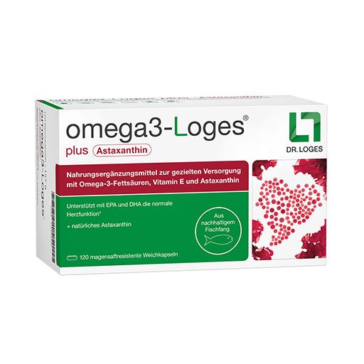 OMEGA3-LOGES plus Kapseln 120 St