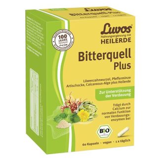 LUVOS Heilerde Bio Bitterquell Plus Kapseln 60 St