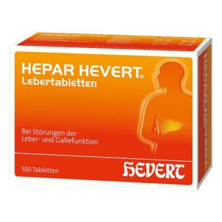 HEPAR HEVERT Lebertabletten 100 St *