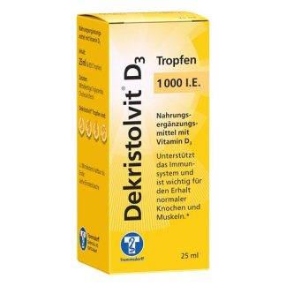 DEKRISTOLVIT D3 1000 I. E.  Tropfen 25 ml