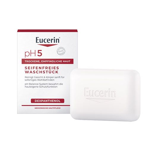 EUCERIN pH5 seifenfreies Waschstück empfindl. Haut 100 g