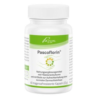 PASCOFLORIN magensaftresistente Kapseln 60 St
