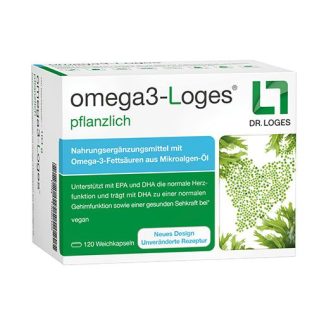 OMEGA3-LOGES pflanzlich Kapseln 120 St
