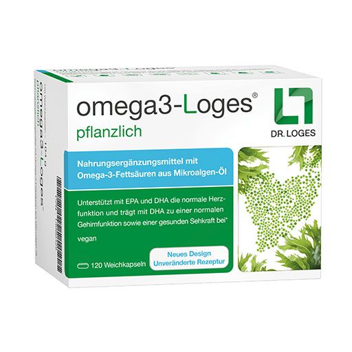 OMEGA3-LOGES pflanzlich Kapseln 120 St