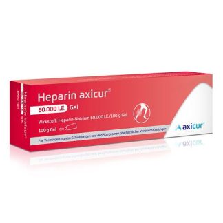 HEPARIN AXICUR 60.000 I. E.  Gel 100 g *