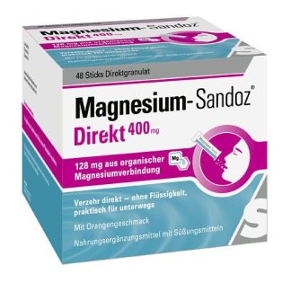 MAGNESIUM SANDOZ Direkt 400 mg Sticks 48 St